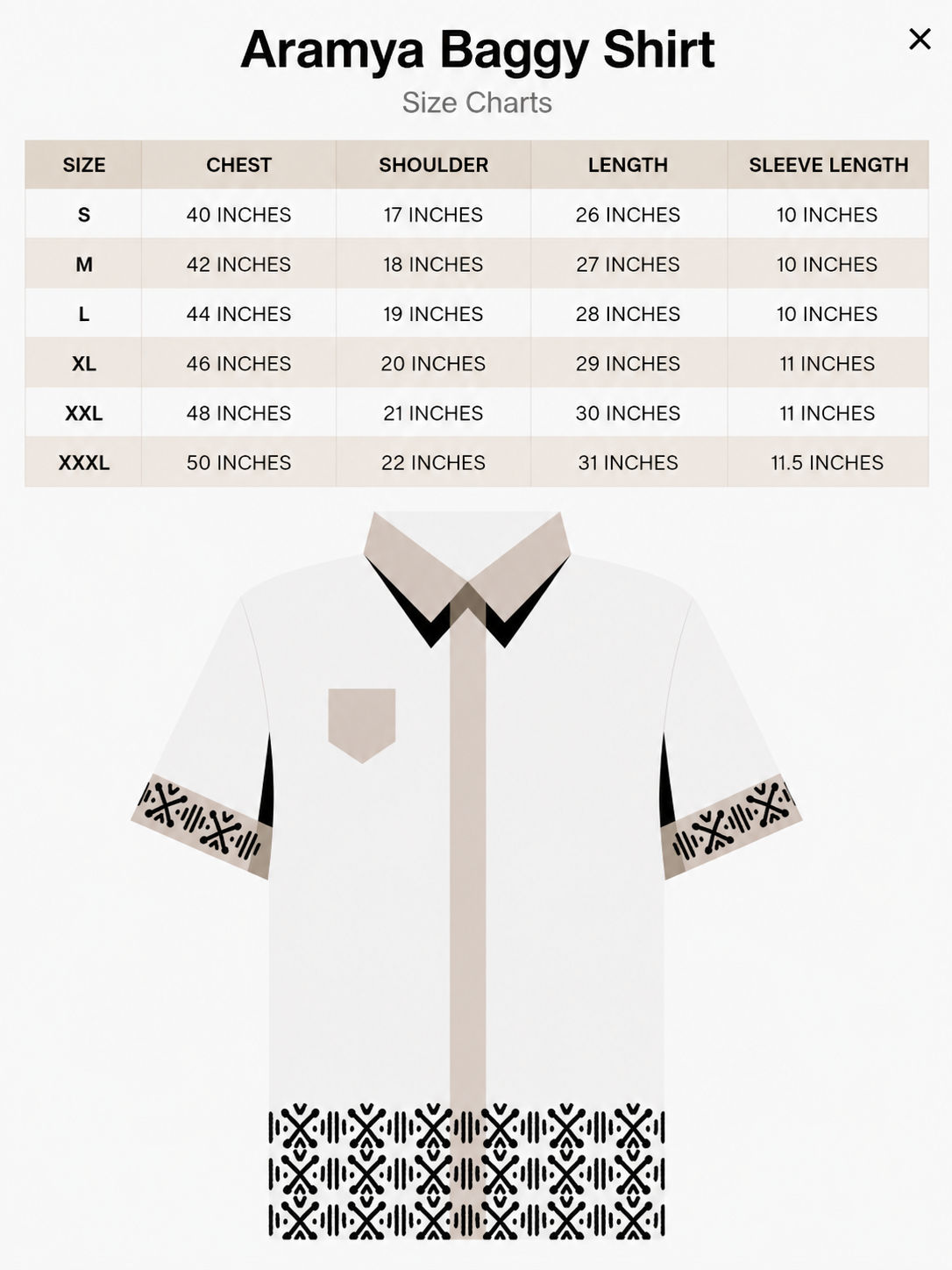 Aramya Baggy Shirt